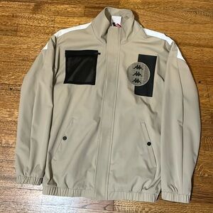 Kappa Tan Windbreaker Like Jacket